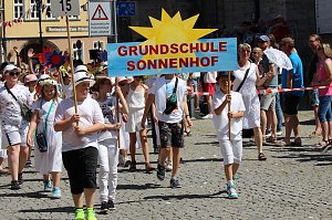Feierliche Stimmung beim 210. Brunnenfest in Bad Langensalza