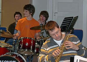 Landesjugendbigband probt