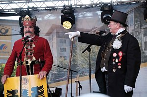 Peter Blei unterwegs auf dem 53. Rolandsfest