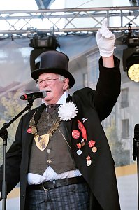 Peter Blei unterwegs auf dem 53. Rolandsfest