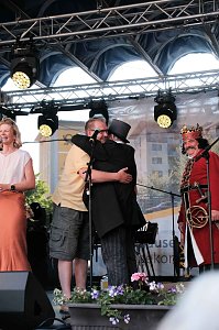 Peter Blei unterwegs auf dem 53. Rolandsfest