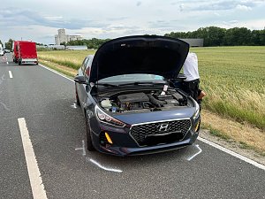 Unfall bei Clingen