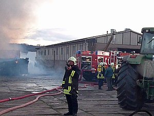 Großbrand Neuheide