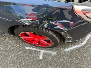 Unfall bei Clingen
