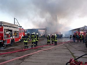Großbrand Neuheide