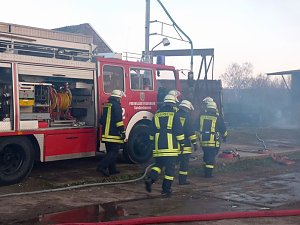 Großbrand Neuheide