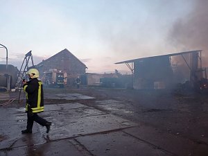 Großbrand Neuheide