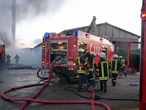 Großbrand Neuheide