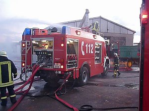 Großbrand Neuheide