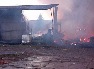 Großbrand Neuheide