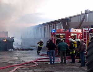 Großbrand Neuheide