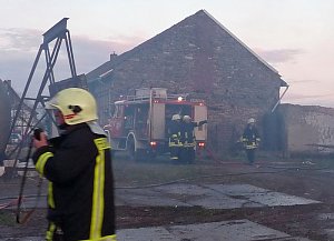 Großbrand Neuheide