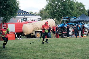 Feuerwehrwettkampf zur 750. Jahrfeier in Petersdorf