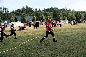 Feuerwehrwettkampf zur 750. Jahrfeier in Petersdorf