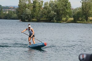Grand Slam auf dem Wasser: beim EVN Sup Cup traf sich heute wieder die Elite der Stehpaddler auf dem Sundh&auml;user See