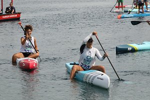 Grand Slam auf dem Wasser: beim EVN Sup Cup traf sich heute wieder die Elite der Stehpaddler auf dem Sundh&auml;user See