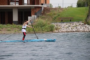 Grand Slam auf dem Wasser: beim EVN Sup Cup traf sich heute wieder die Elite der Stehpaddler auf dem Sundh&auml;user See