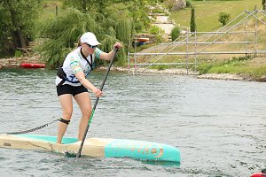 Grand Slam auf dem Wasser: beim EVN Sup Cup traf sich heute wieder die Elite der Stehpaddler auf dem Sundh&auml;user See