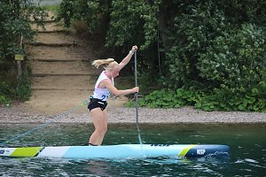 Grand Slam auf dem Wasser: beim EVN Sup Cup traf sich heute wieder die Elite der Stehpaddler auf dem Sundh&auml;user See