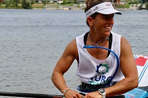 Grand Slam auf dem Wasser: beim EVN Sup Cup traf sich heute wieder die Elite der Stehpaddler auf dem Sundh&auml;user See