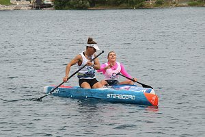 Grand Slam auf dem Wasser: beim EVN Sup Cup traf sich heute wieder die Elite der Stehpaddler auf dem Sundh&auml;user See