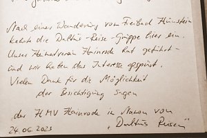 Daltus � Reisen war am H&uuml;nstein