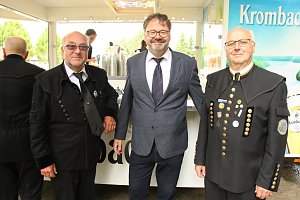 Er&ouml;ffnung des Bleicher&ouml;der Bergmannsfestes