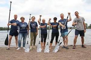 Familientag der "SUP Piraten" am Sundh&auml;user See