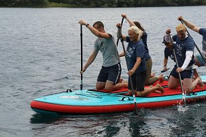Familientag der "SUP Piraten" am Sundh&auml;user See