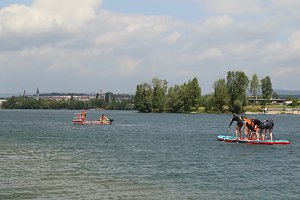 Familientag der "SUP Piraten" am Sundh&auml;user See