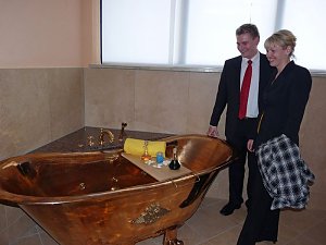&Uuml;bergabe Therme