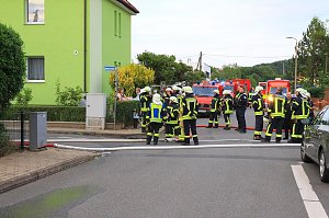 Fotos vom Feuer in Salza
