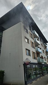 Feuerwehreinsatz in der Rautenstra&szlig;e 16