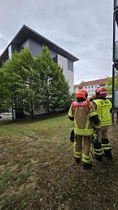Feuerwehreinsatz in der Rautenstra&szlig;e 16