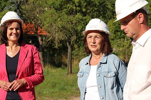 Baustart f&uuml;r Grundschule Kyffh&auml;userland in Bendeleben