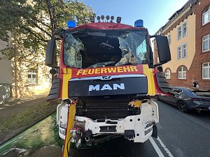 Feuerwehrunfall in Nordhausen