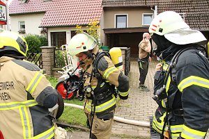 Feuerwehreinsatz in Bielen