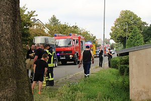 Feuerwehreinsatz in Bielen