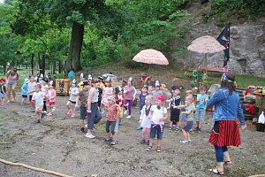 Piratentag f&uuml;r die Kinder der Kindervilla in Bad Frankenhausen