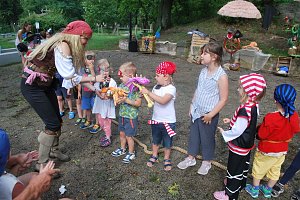 Piratentag f&uuml;r die Kinder der Kindervilla in Bad Frankenhausen