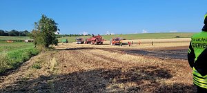 Feldbrand bei Kleinwechsungen