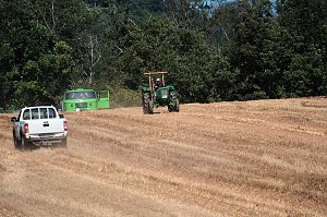 Peter Blei unterwegs auf dem Schleppertreffen in Herrmannsacker