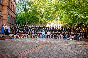 Begr&uuml;&szlig;ung der neuen 5. Klassen im Humboldt-Gymnasium