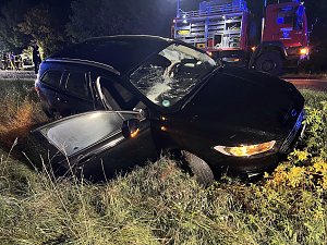 Schwerer Unfall gestern Abend auf der B4