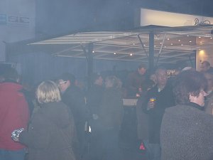Osterfeuer-Party