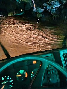 Sch&auml;den der Unwetter gestern und heute Morgen