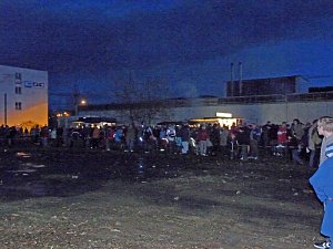 Osterfeuer-Party