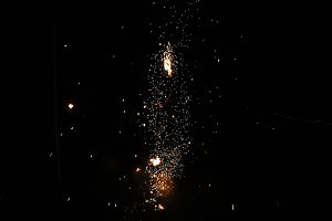 Feuer & Flamme am Kiesschacht in Nordhausen