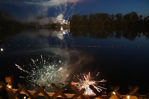 Feuer & Flamme am Kiesschacht in Nordhausen