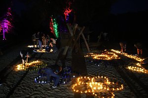Feuer & Flamme am Kiesschacht in Nordhausen